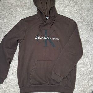 Calvin Klein Jeans Brown Hoodie